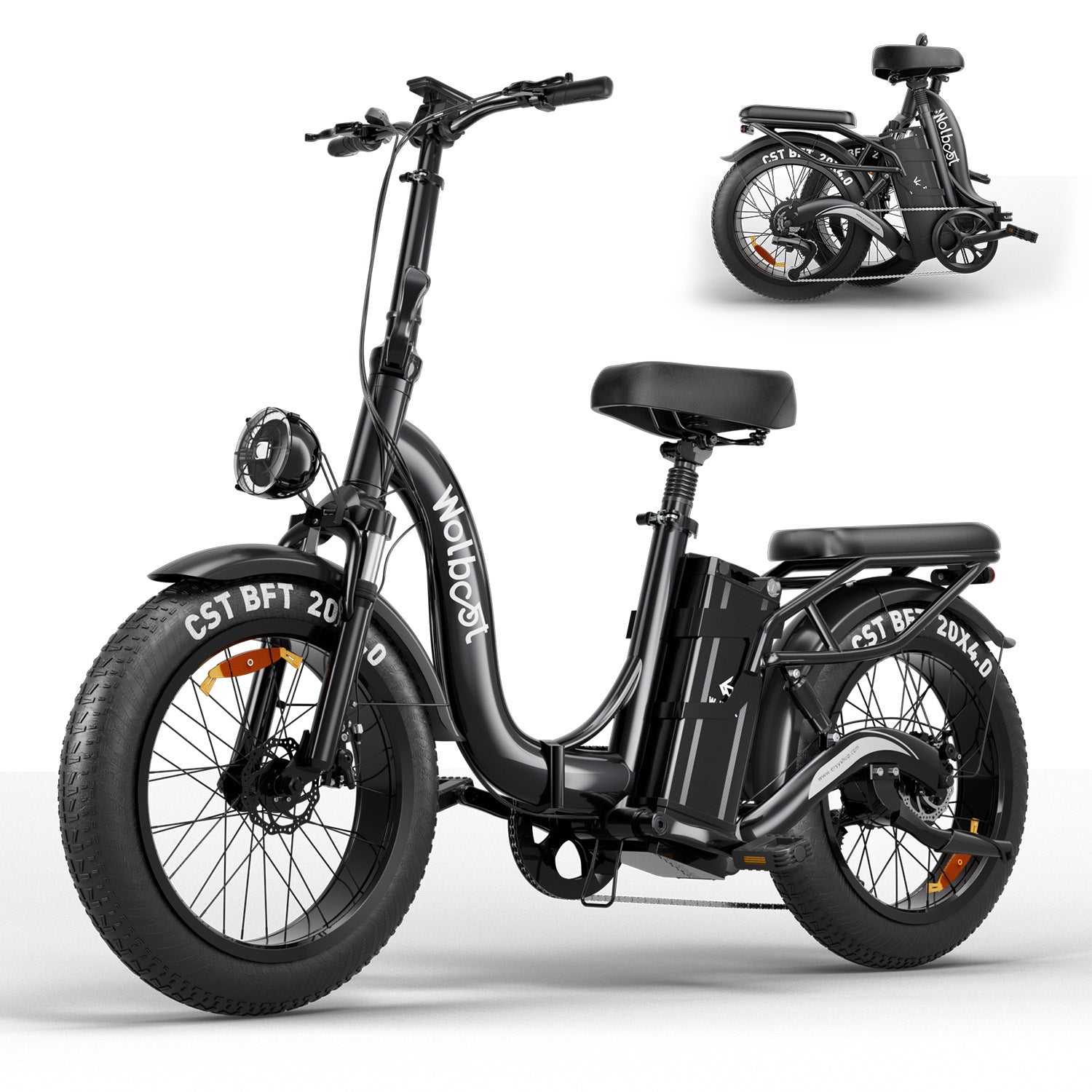 WOLBOOT 1200W High-Performance Electric Bike