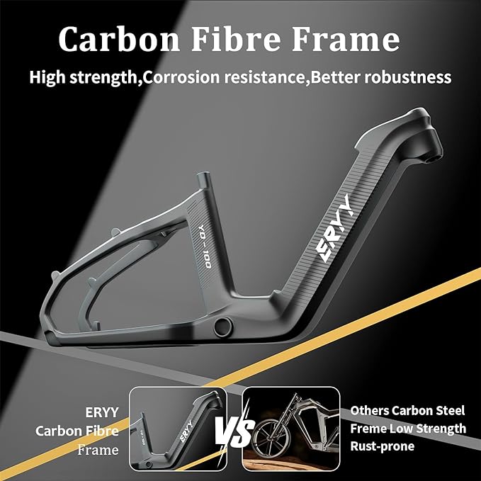 Carbon electric bike frame best sale