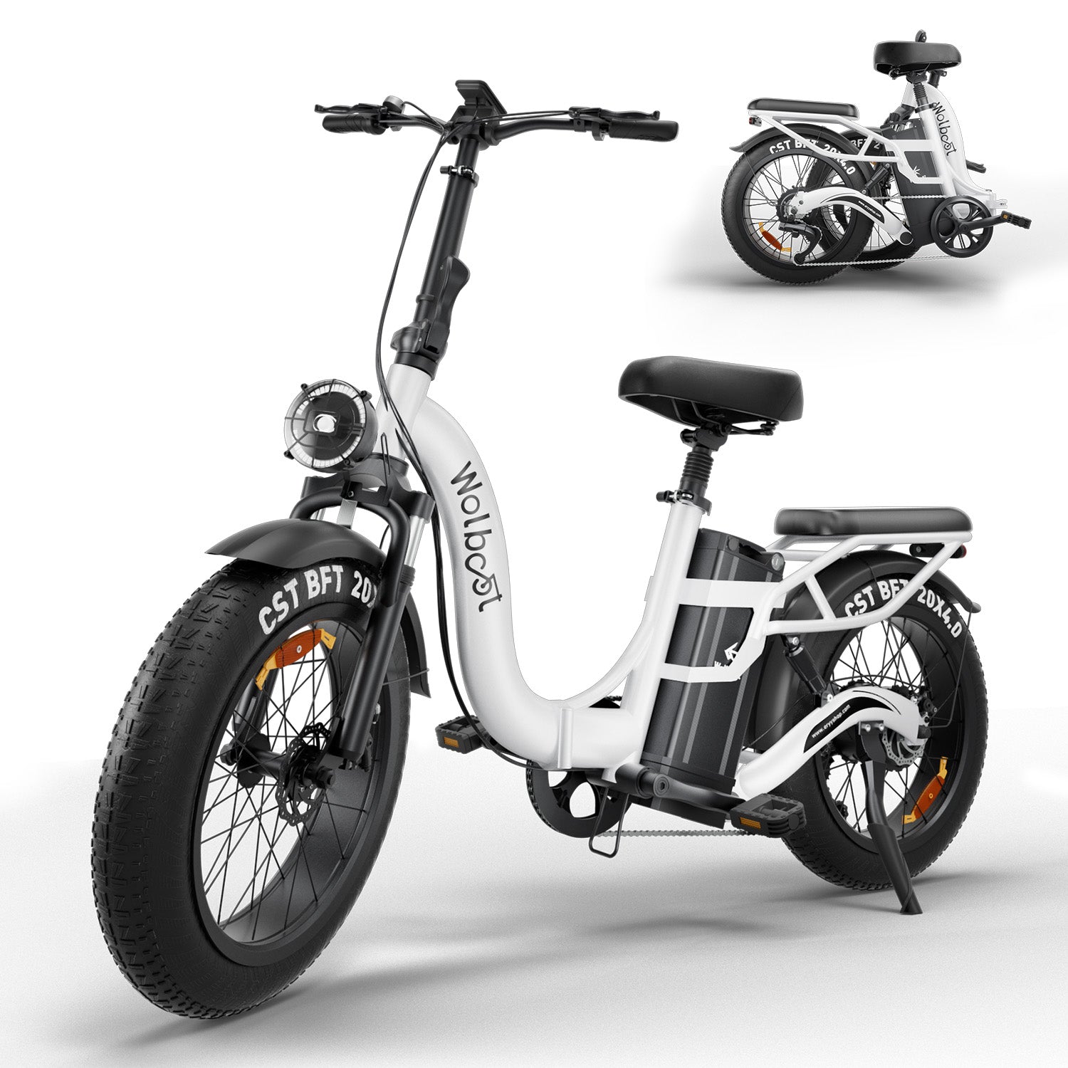 WOLBOOT 1200W High-Performance Electric Bike