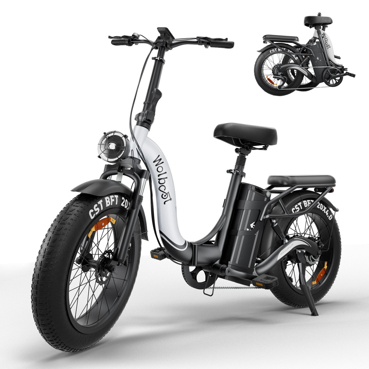 WOLBOOT 1200W High-Performance Electric Bike